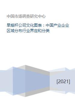 旱煙桿公司文化圖表 中國產業企業區域分布行業界定和分類